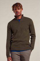 Half-Zip Trui Dark Army Groen (405434 - 524)