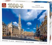 King City Collection - Grand Place, Brussels, Belgium Puzzel