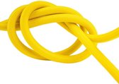 Elastisch koord 4mm geel op rol - 25 meter