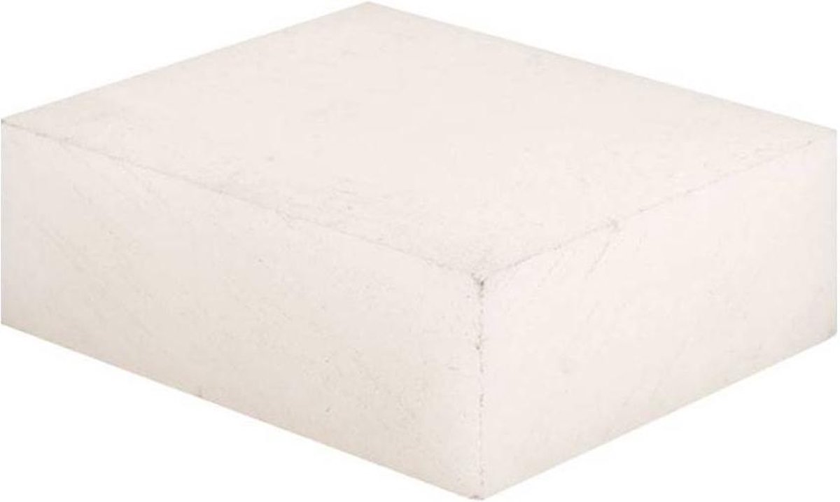 Stansblok voor Holpijp - Formaat: 100x100x5mm - Nylon plaat