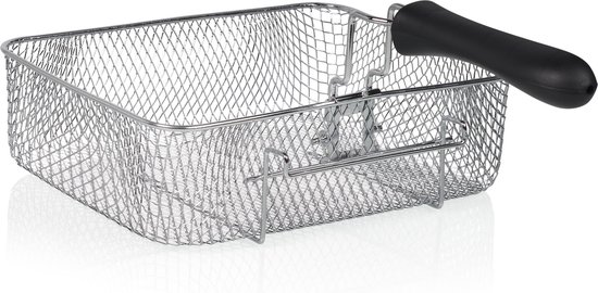 Tristar Frituurpan 5 liter - FR-6949 - Friteuse 2000W - 1 grote, 2 kleine manden, kijkvenster - RVS