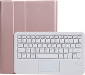 Lunso - Afneembare Keyboard Hoes - Geschikt voor iPad Pro 11 Inch (2018/2020/2021) - Rose Goud