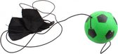 stuiterbal met polsband 6,5 cm groen