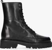 Tango | Bee bold 39-a black leather boot - black sole | Maat: 36