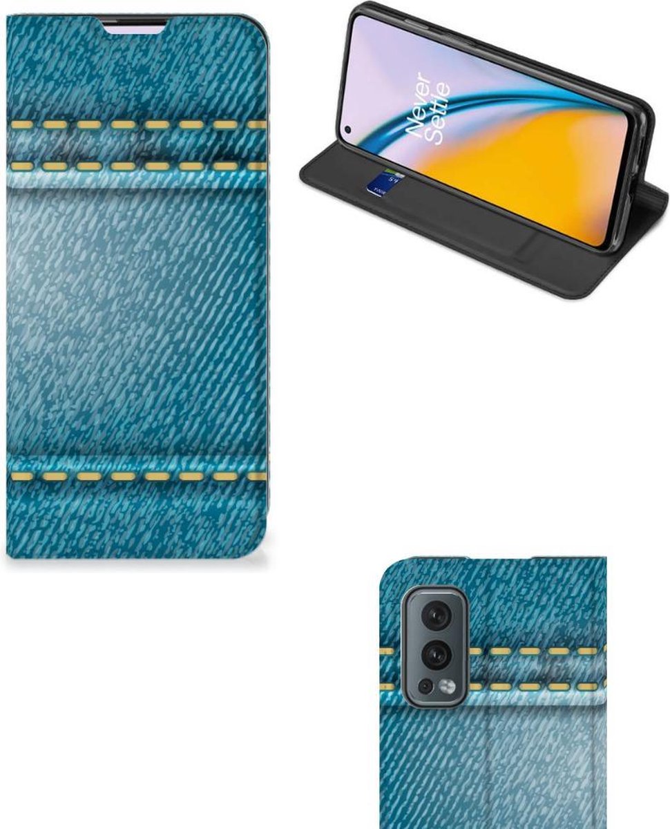 OnePlus Nord 2 5G Hippe Standcase Jeans
