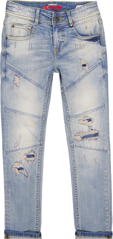 Vingino jongens flexfit jeans Apache Light Vintage | bol.com