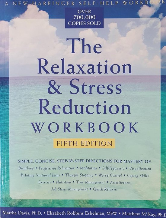 The Relaxation & Stress Reduction Workbook - cover
