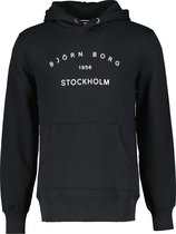 Björn Borg Sweater - Slim Fit - Zwart - XL