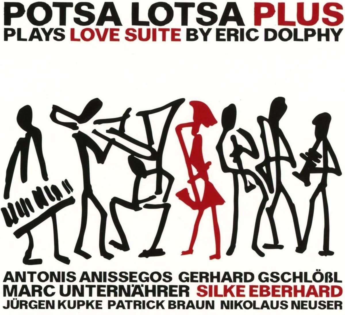 Potsa Lotsa Plus - Potsa Lotsa Plus Plays Love Suite By Eric Dolphy (CD)
