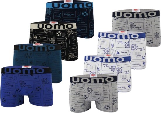 AltinModa® 8 pack sous-vêtements garçon - Boxer garçon pas cher - sous-vêtement  coton... | bol.com