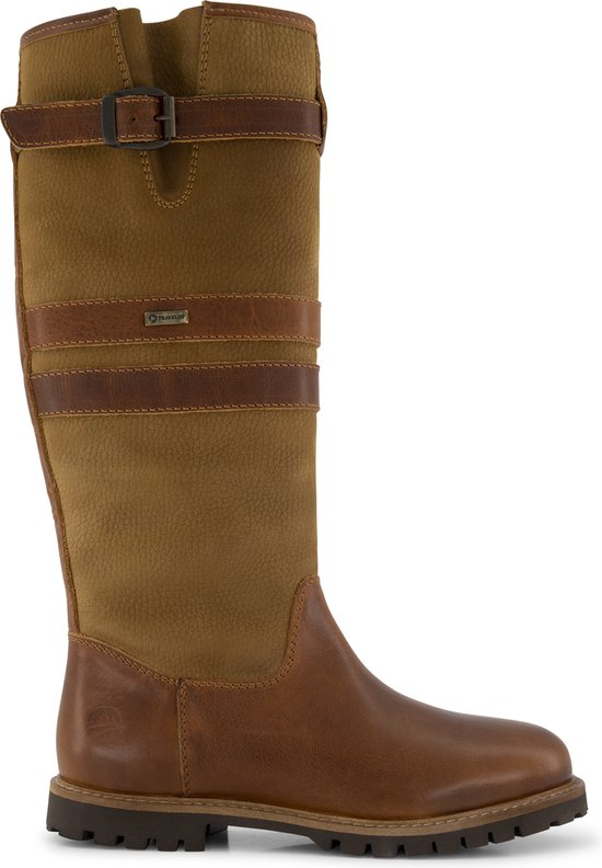 Travelin Lindau Outdoorlaarzen Vrouwen Cognac Maat 42 bol