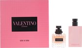 Valentino Born In Roma Donna 2 Piece Gift Set; Eau De Parfum 50ml - Body Lotion 100ml