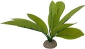 Aquariumplant kunststof Echinodorus 3 groen 24 cm