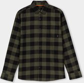Tiffosi geruit overhemd groen/zwart maat 128