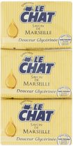 Le Chat Glycerine Zeep Zeeptablet 100 gram - 12 stuks