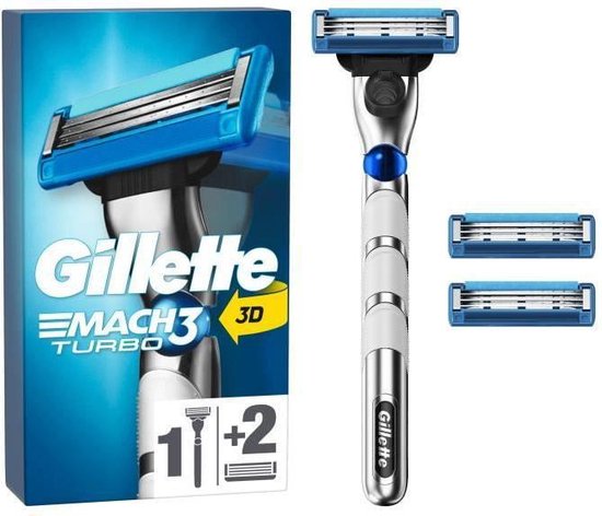 Gillette Mach3 Turbo 3D Scheersysteem
