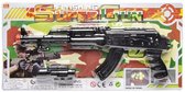 speelgoedgeweer Super Gun junior 32 cm zwart