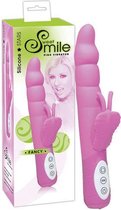 Sweet Smile – ‘Fancy’ Vlinder Vibrator met Verschillende Standen en Extra Stimulerende Werking – Roze