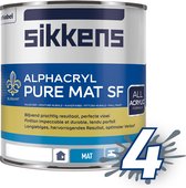 Sikkens Alphacryl Pure Mat SF 1 liter  - RAL 7016