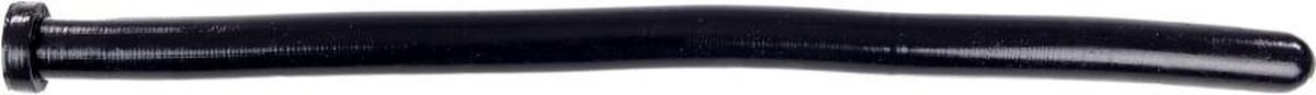Goedkoopste Gangbangster - Ringhal Spitting - Anaal slang - Anaal Dildo - 86 x 4,5 cm - PVC - Zwart