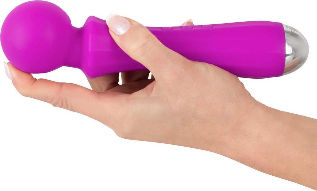 Goedkoopste Wand Vibrator Oplaadbaar - Sweet Smile - Paars