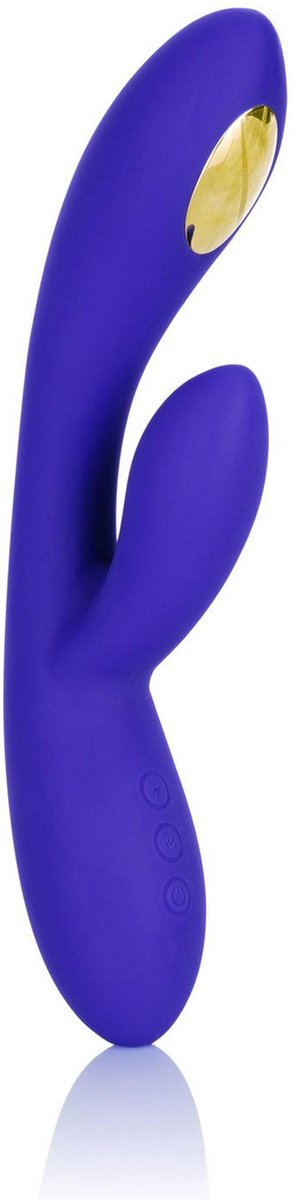 CalExotics - Estim Dual Wand - Vibrators Electro Blauw