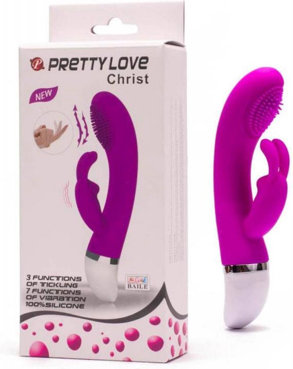 Goedkoopste Fancy Clamshell G-Spot Vibrator - Light Pink