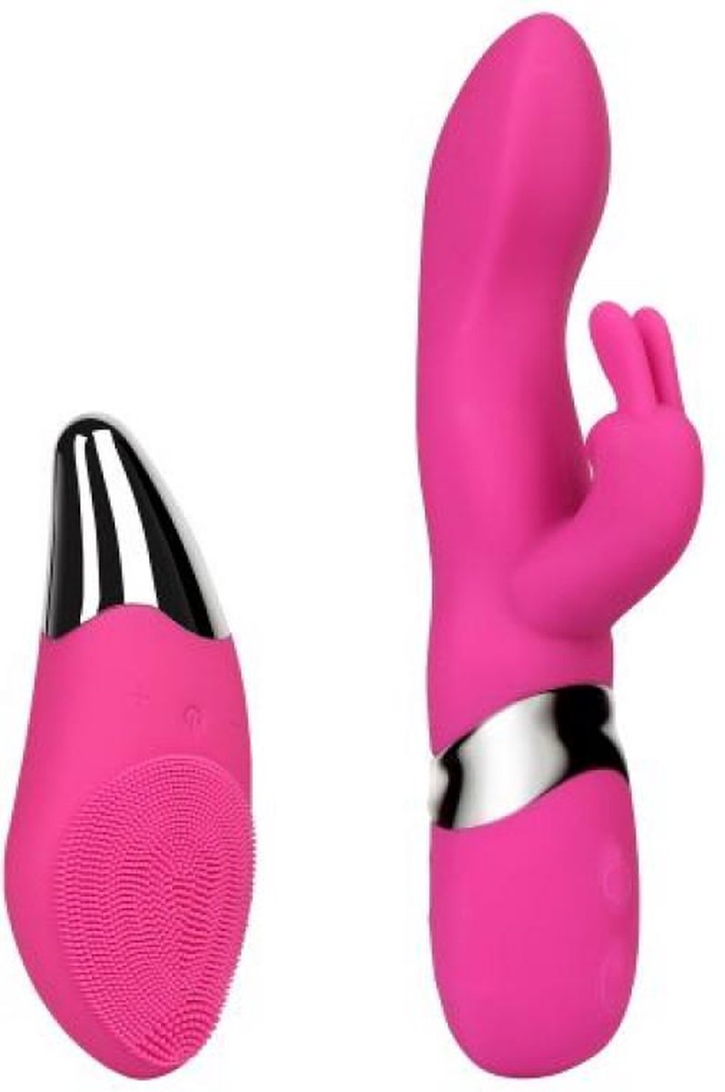 Goedkoopste Vibrator met Face Massager Heyplus - Pro Bliss