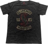 Slipknot Heren Tshirt -2XL- Patched-Up Vintage Zwart