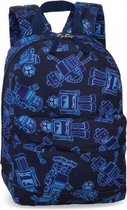 rugzak robot 5 liter blauw