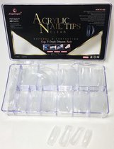 acrylic,polygel,biabgel nageltips 240 stuks Kunstnageltips voor het zetten van nagelverlengingen | Tips voor acrylic,polygel,biabgel etc. |nageltips | Nagel Tips van ABS Plastic