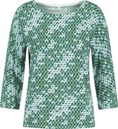 GERRY WEBER Trui met motief all-over, organic cotton