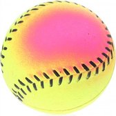 honkbal soft Regenboog junior 6,3 cm rubber