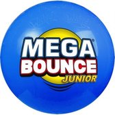 stuiterbal Mega Bounce Junior 1,4 meter blauw 400 gram