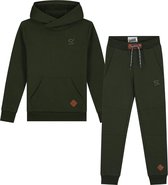 SKURK Kinder Jongens Army Hoodie Broek - Tracksuit - Maat 92