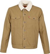 Levi's Trucker Spijkerjack Type 3 Sherpa Lichtbruin - maat XL