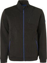 Qubz Vest Sweater Full Zip Pocket Q03100912 020 Black Mannen Maat - XL