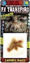 Tinsley Horror 3D Tattoo Zombie Series Zombie Neus ( Zombie Nose ) | Halloween | Griezel