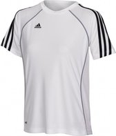Adidas - T8 Climalite Shirt - Sportshirt - Dames - Wit - Maat XS