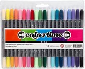 20 colortime dubbelstiften