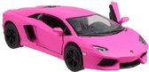 sportwagen Lamborghini Veneno 1:36 die-cast roze