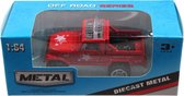 truck Off Road jongens 13 cm die-cast rood