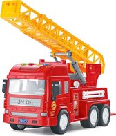 brandweerwagen junior 30 cm rood/oranje