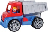 vrachtwagen Truxx jongens 37,6 x 21,4 cm rood/blauw