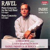 Louis Lortie, London Symphony Orchestra - Ravel: Piano Concertos/Fauré: Ballade (CD)