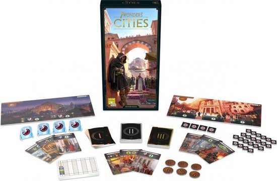 Thumbnail van een extra afbeelding van het spel uitbreiding 7 Wonders V2 Cities