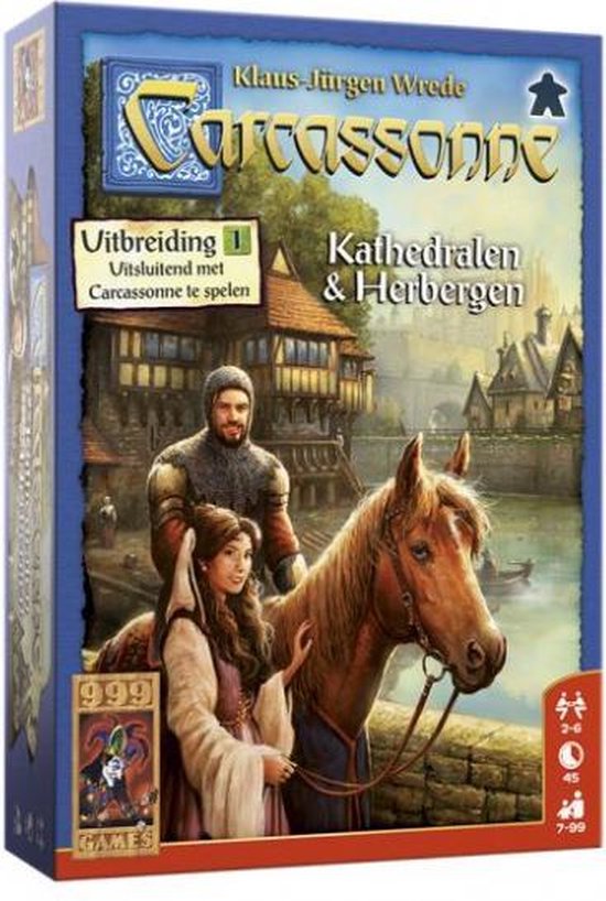 Afbeelding van het spel bordspel Carcassonne: Kathedralen & Herbergen