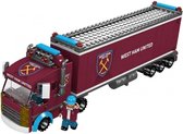 bouwpakket truck West Ham 33 cm bordeaux 281-delig