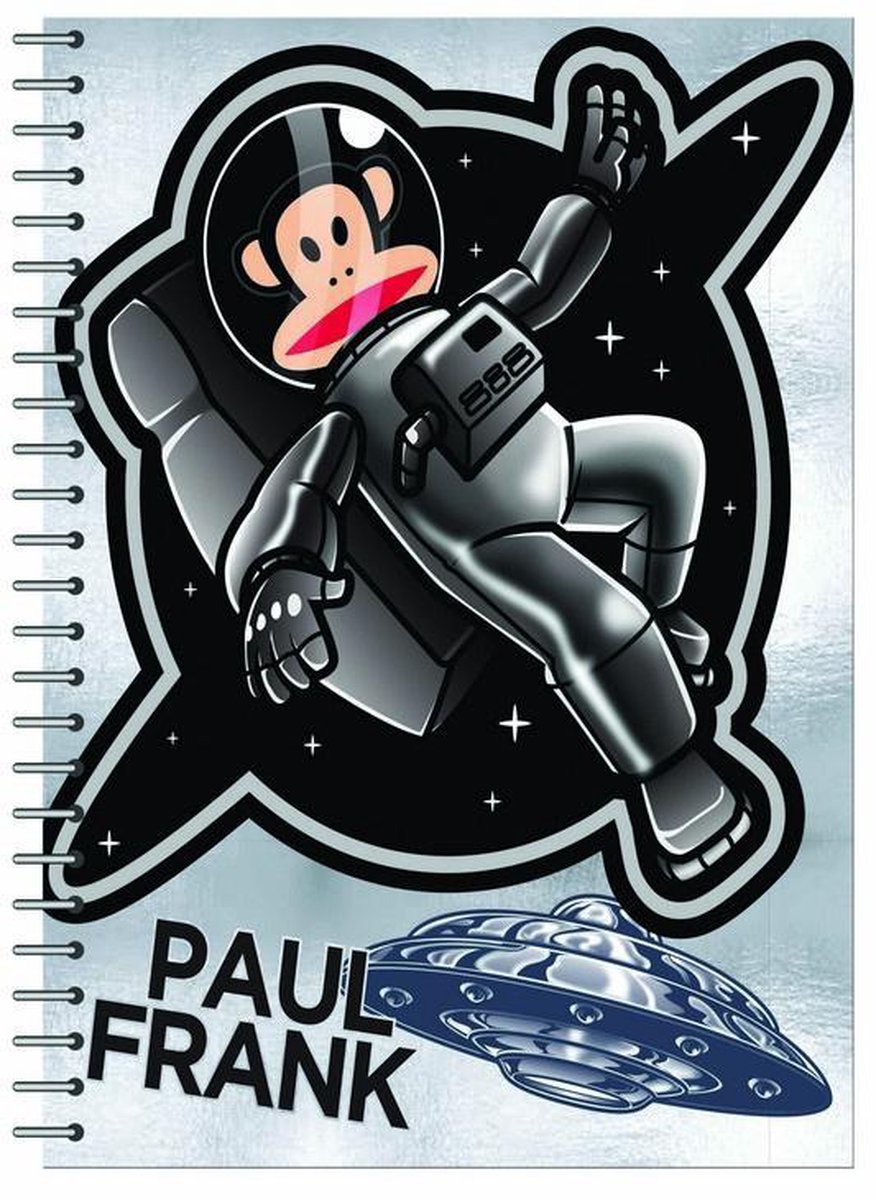 Paul Frank Notitieboek Astronaut Spiraalboek A4 Papier