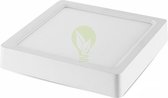 LED Opbouw downlight vierkant 24W 300x300mm - 2800K | Warm wit | Magazijn Opruiming